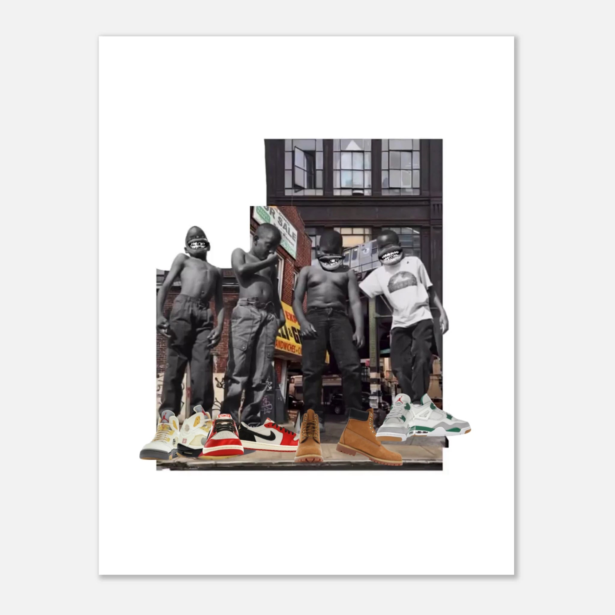 ‘The Boys’ - Fine Art Poster 27x35 cm / 11x14″