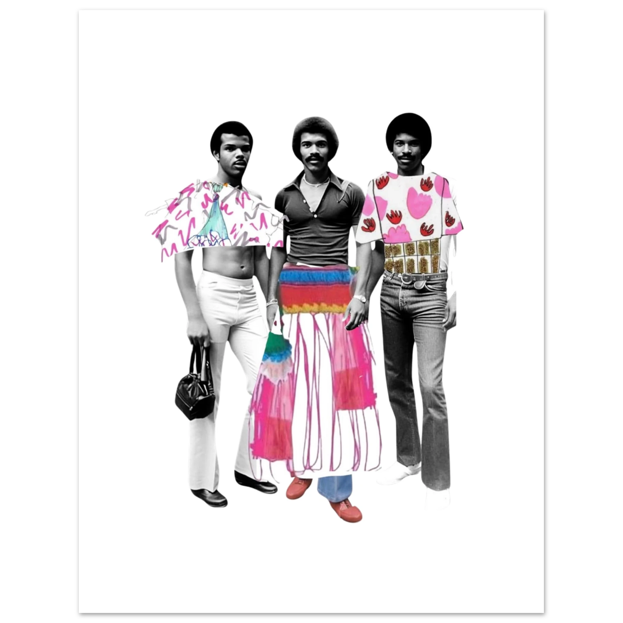 'Pretty Boys' - Fine Art Poster 27x35 cm / 11x14″